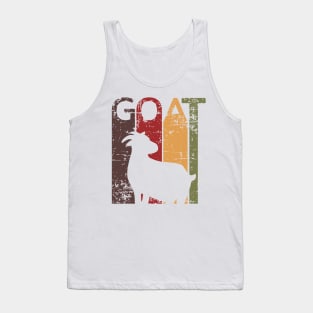 Funny Goat Farmer Retro Vintage For Goat Milk Love Tank Top